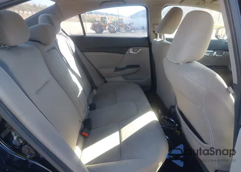 2013 Honda Civic Ex из США, поврежденный, VIN 2HGFB2F87DH533205